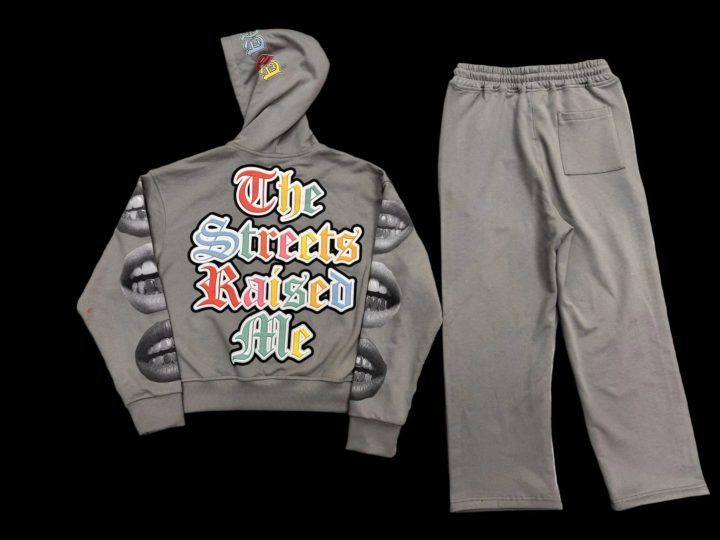 Grey Quixk Access Sweatsuit