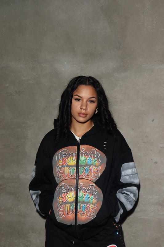 Black Quixk Access Jacket