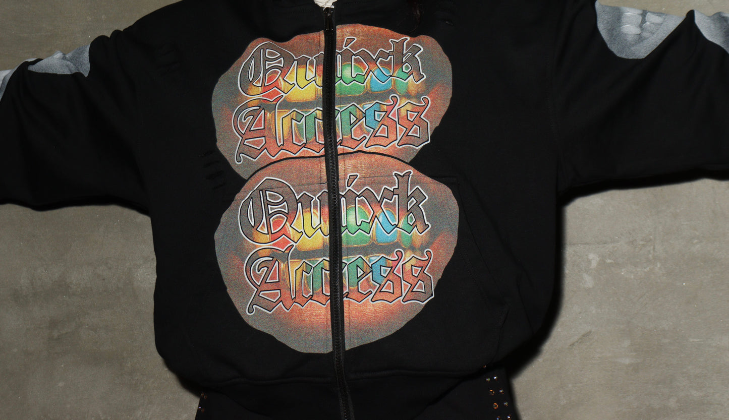 Black Quixk Access Jacket