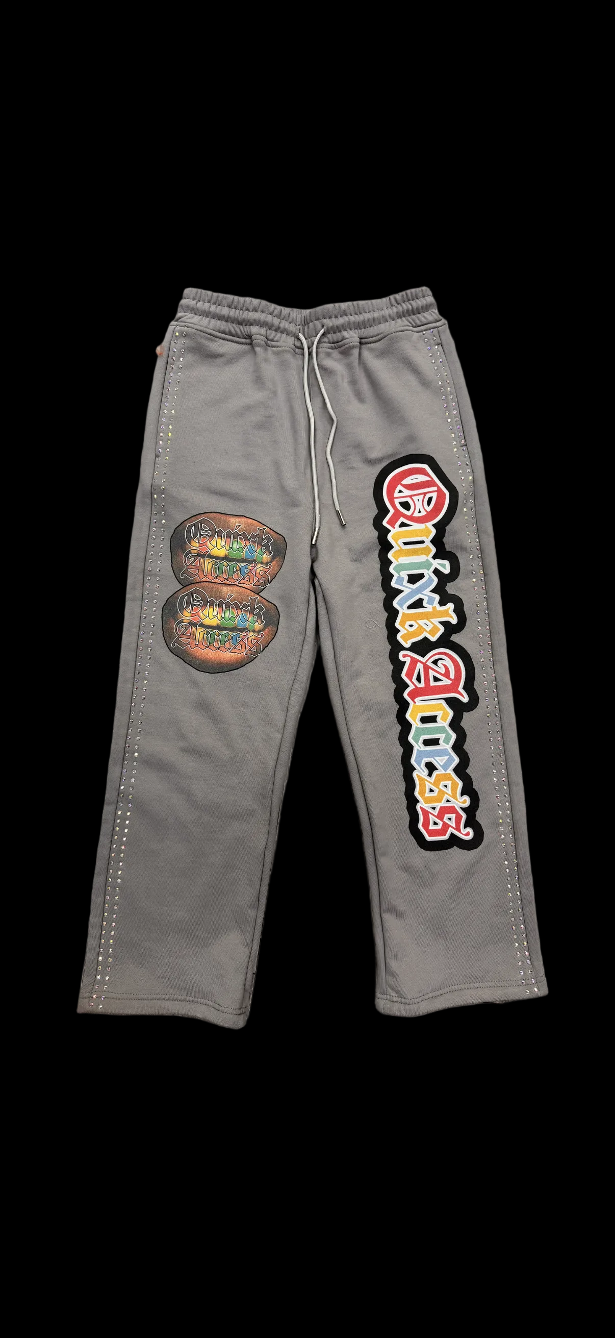 Grey Quixk Access Sweatpants